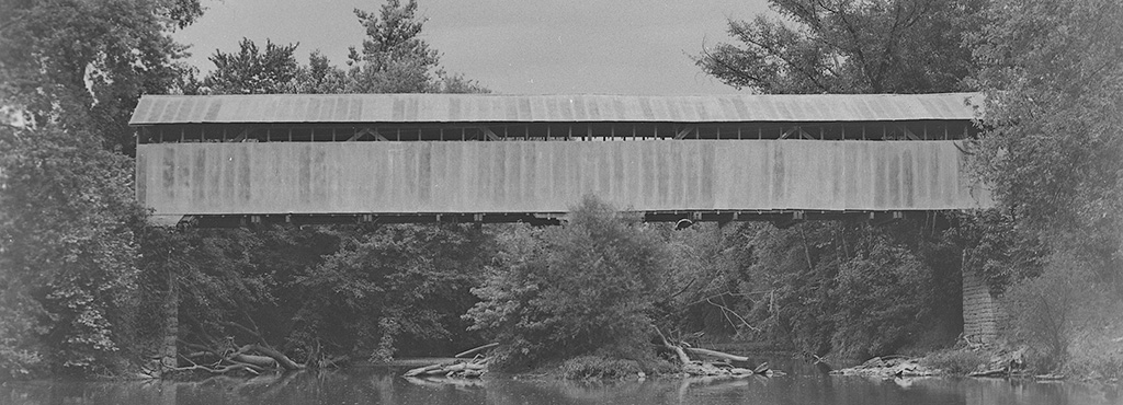 Old Covered Bridge Over Harpeth River