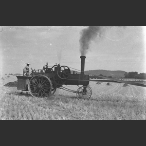Steam engine wheat thresher Morrels rig - Lives on Granny White Pike