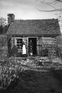 Cabin of Martha E_ - Nolensville Pike - Cabin was built when Papa was a boy 12Yr old