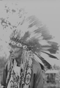 Chief Eagle Feather head-shot