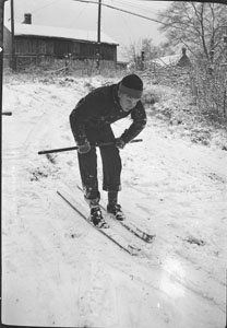 John C_ on Home-Made Ski's Also All C_ at Old Hickory